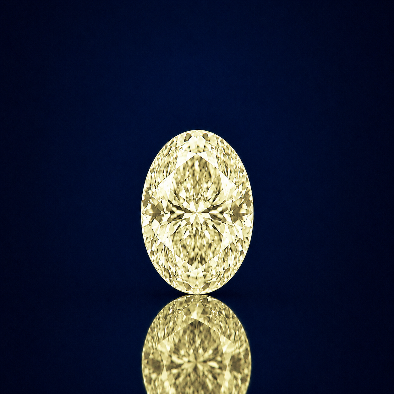 Oval Shaped Diamond