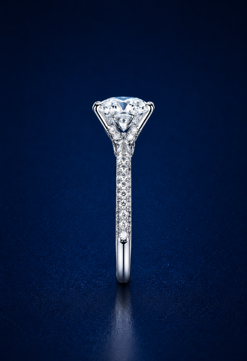 Pavé Intertwined Eternity Ring